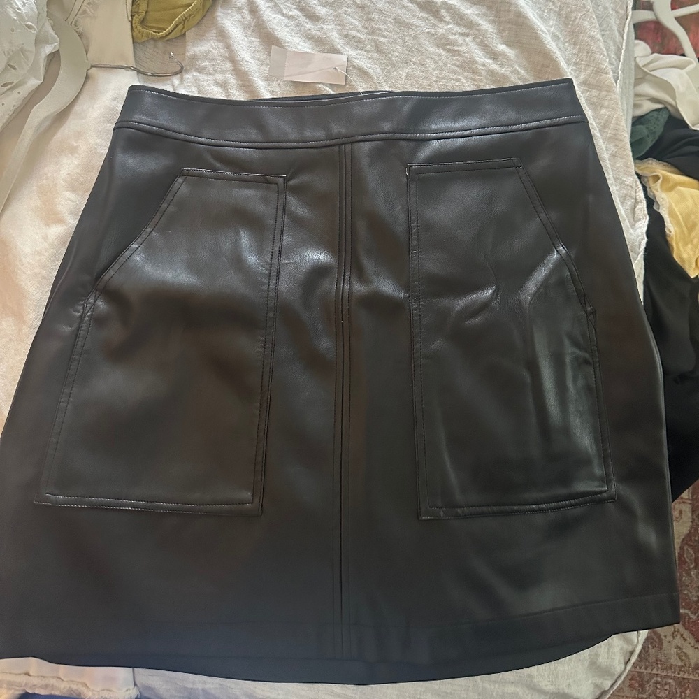 Leather Skirt